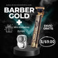 BARBER GOLD + 🎁MINIAFEITADORA PORTATIL