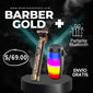 BARBER GOLD + 🎁PARLANTE BLUETOOTH